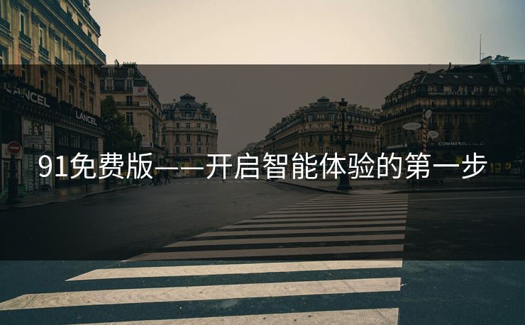 91免费版——开启智能体验的第一步